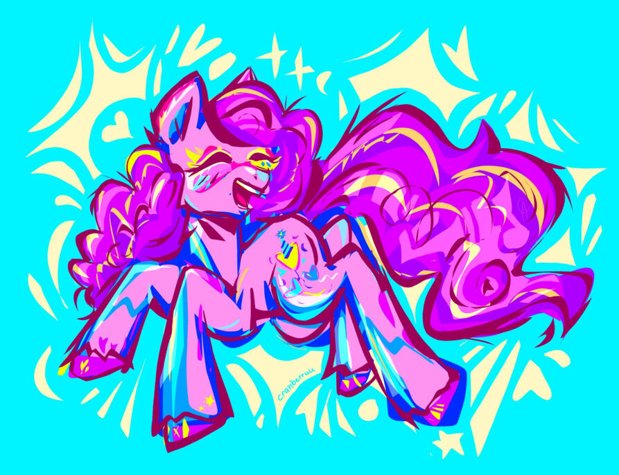 Pinkie Pie Lasso Art