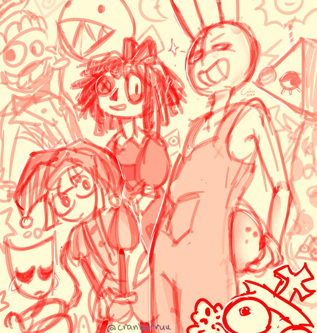 The Amazing Digital Circus Sketch